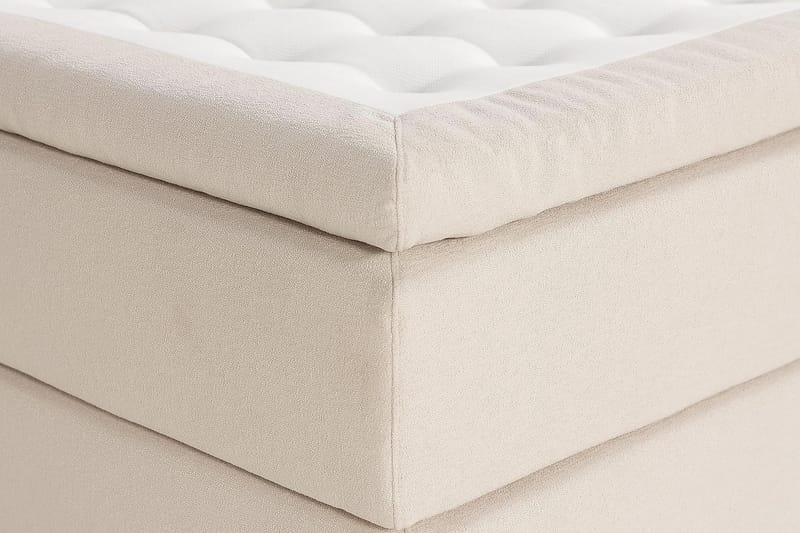 Kakichi Lyx Komplett Sängpaket Kontinentalsäng 180x200 cm med sänggavel - Ljusbeige - Möbler - Säng - Kontinentalsäng