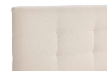 Kakichi Lyx Komplett Sängpaket Kontinentalsäng 180x200 cm med sänggavel - Ljusbeige - Möbler - Säng - Kontinentalsäng