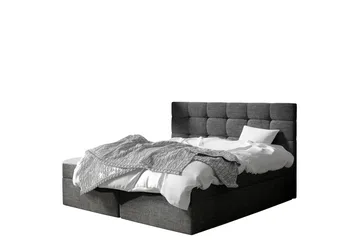 Kleiv Kontinentalsäng 160x200cm - Mörkgrå - Möbler - Säng - Kontinentalsäng