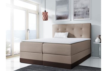 Knarrevik Kontinentalsäng 120x200 Brun - Brun - Möbler - Säng - Kontinentalsäng