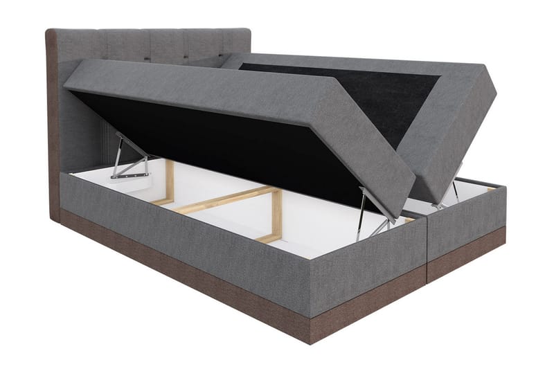 Knarrevik Kontinentalsäng 180x200 cm - Brun - Möbler - Säng - Kontinentalsäng