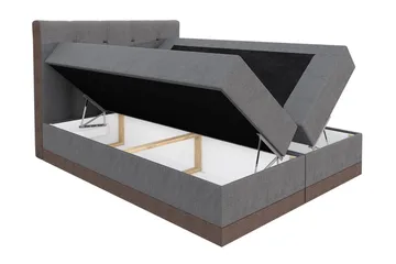 Knarrevik Kontinentalsäng 180x200 cm - Brun - Möbler - Säng - Kontinentalsäng