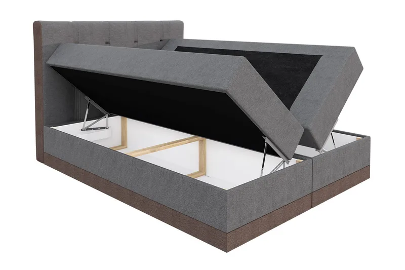 Knarrevik Kontinentalsäng 180x200 cm - Brun - Möbler - Säng - Kontinentalsäng