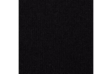 Komplett Sängpaket – Kontinentalsäng 120x200 cm i Tyg med Förvaring och Sänggavel + Bäddmadrass med Fasthetsgrad Medium - Svart - Möbler - Säng - Kontinentalsäng