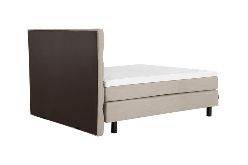 Komplett Sängpaket Bed Deluxe 180x200 cm Beige - Beige - Kontinentalsäng - Dubbelsäng - Komplett sängpaket