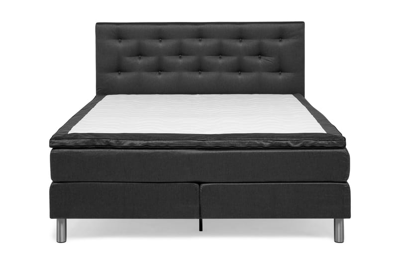 Komplett Sängpaket Belmond Mörkgrå - 160x200 - Komplett sängpaket - Kontinentalsäng - Dubbelsäng