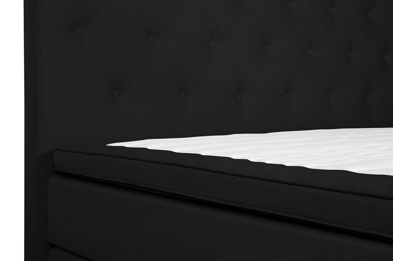 Komplett Sängpaket Birkanez 160x200 cm - Mörkgrå - Kontinentalsäng - Komplett sängpaket