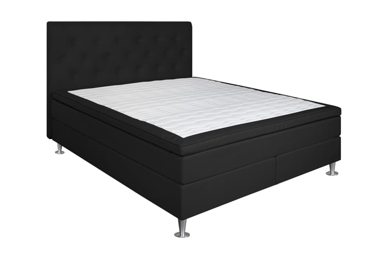 Komplett Sängpaket Birkanez 180x200 cm - Mörkgrå - Möbler - Säng - Kontinentalsäng
