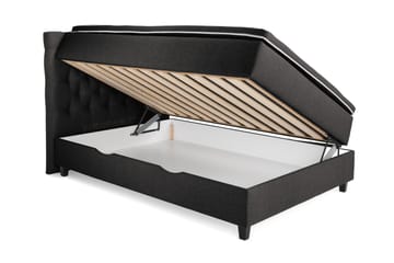 Komplett Sängpaket Boxford Säng med Förvaring 140x200 - Mörkgrå (+Fler val) - Möbler - Säng - Säng med förvaring - Dubbelsäng med förvaring