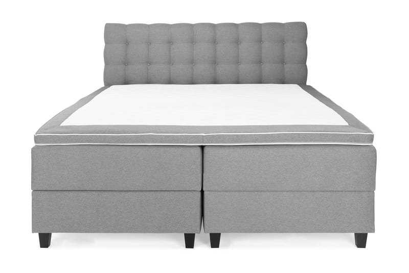 Komplett Sängpaket Boxford Säng med Förvaring 160x200 - Ljusgrå (+Fler val) - Möbler - Säng - Kontinentalsäng