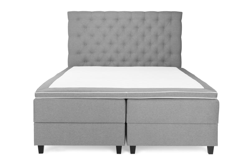 Komplett Sängpaket Boxford Säng med Förvaring 160x200 - Ljusgrå (+Fler val) - Möbler - Säng - Säng med förvaring