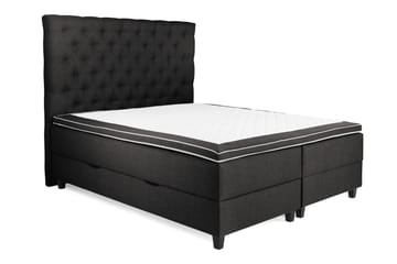 Komplett Sängpaket Boxford Säng med Förvaring 160x200 - Mörkgrå (+Fler val) - Möbler - Säng - Säng med förvaring - Dubbelsäng med förvaring