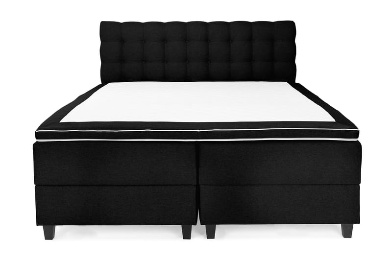 Komplett Sängpaket Boxford Säng med Förvaring 160x200 - Svart (+Fler val) - Möbler - Säng - Enkelsäng