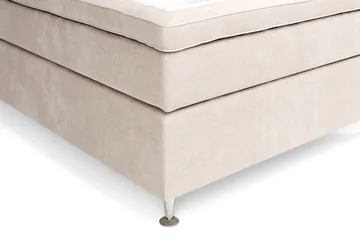 Komplett Sängpaket Celine  140x200 cm - Beige|Sammet - Möbler - Säng - Kontinentalsäng