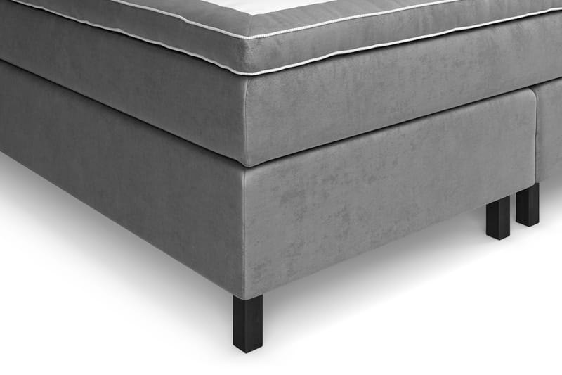 Komplett Sängpaket Celine  210x210 cm - Grå|Sammet - Möbler - Säng - Kontinentalsäng