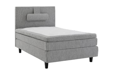 Komplett Sängpaket Charleston 120x200 Ljusgrå - Grå - Möbler - Säng - Kontinentalsäng