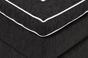 Komplett Sängpaket Charleston 180x200 Svart - 180x200 cm - Möbler - Säng - Kontinentalsäng