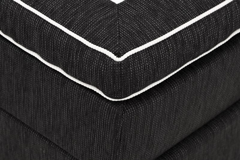 Komplett Sängpaket Charleston 180x200 Svart - 180x200 cm - Möbler - Säng - Kontinentalsäng
