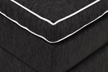 Komplett Sängpaket Charleston Svart - 160x200 cm - Möbler - Säng - Kontinentalsäng