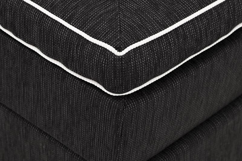 Komplett Sängpaket Charleston Svart - 160x200 cm - Möbler - Säng - Kontinentalsäng