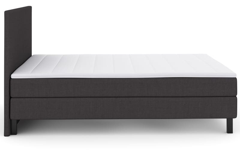 Komplett Sängpaket Choice No 2 140x200 - Mörkgrå|Svart - Kontinentalsäng - Komplett sängpaket