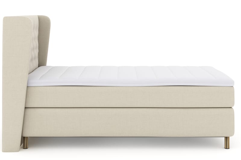 Komplett Sängpaket Choice No 3 120x200 Fast - Beige|Koppar - Kontinentalsäng - Komplett sängpaket