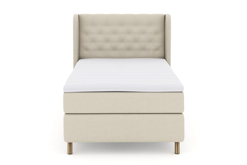 Komplett Sängpaket Choice No 3 120x200 Fast - Beige|Koppar - Kontinentalsäng - Komplett sängpaket