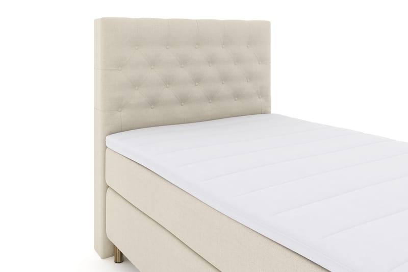 Komplett Sängpaket Choice No 3 120x200 Fast - Beige|Koppar - Möbler - Säng - Kontinentalsäng