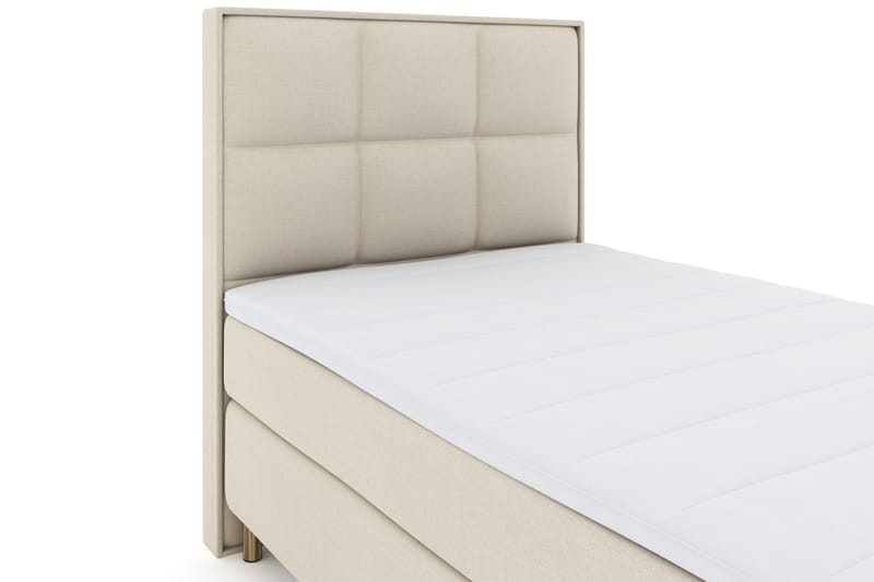 Komplett Sängpaket Choice No 3 120x200 Fast - Beige|Koppar - Möbler - Säng - Kontinentalsäng