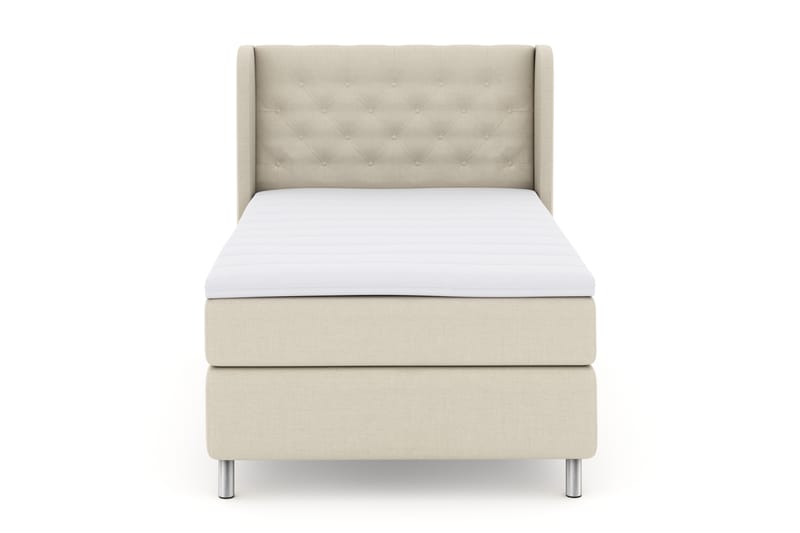 Komplett Sängpaket Choice No 3 120x200 Fast - Beige|Metall - Möbler - Säng - Kontinentalsäng