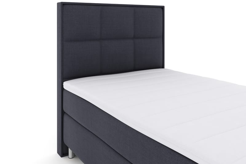 Komplett Sängpaket Choice No 3 120x200 Fast - Blå|Metall - Kontinentalsäng - Komplett sängpaket