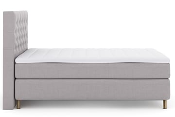Komplett Sängpaket Choice No 3 120x200 Fast - Ljusgrå|Koppar - Möbler - Säng - Kontinentalsäng