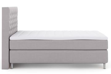 Komplett Sängpaket Choice No 3 120x200 Fast - Ljusgrå|Metall - Möbler - Säng - Kontinentalsäng
