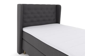 Komplett Sängpaket Choice No 3 120x200 Fast - Mörkgrå|Koppar - Möbler - Säng - Kontinentalsäng