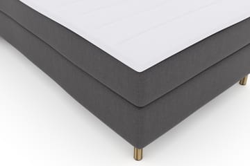 Komplett Sängpaket Choice No 3 120x200 Fast - Mörkgrå|Koppar - Möbler - Säng - Kontinentalsäng