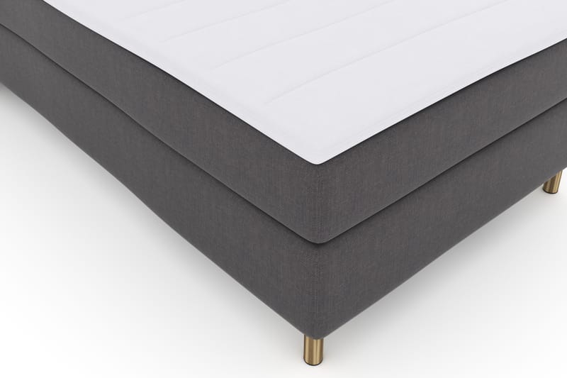 Komplett Sängpaket Choice No 3 120x200 Fast - Mörkgrå|Koppar - Möbler - Säng - Kontinentalsäng