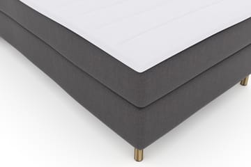 Komplett Sängpaket Choice No 3 120x200 Fast - Mörkgrå|Koppar - Möbler - Säng - Kontinentalsäng
