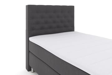 Komplett Sängpaket Choice No 3 120x200 Fast - Mörkgrå|Metall - Möbler - Säng - Kontinentalsäng