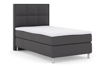 Komplett Sängpaket Choice No 3 120x200 Fast - Mörkgrå|Metall - Möbler - Säng - Kontinentalsäng