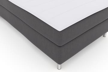 Komplett Sängpaket Choice No 3 120x200 Fast - Mörkgrå|Metall - Möbler - Säng - Kontinentalsäng