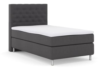 Komplett Sängpaket Choice No 3 120x200 Fast - Mörkgrå|Metall - Möbler - Säng - Kontinentalsäng