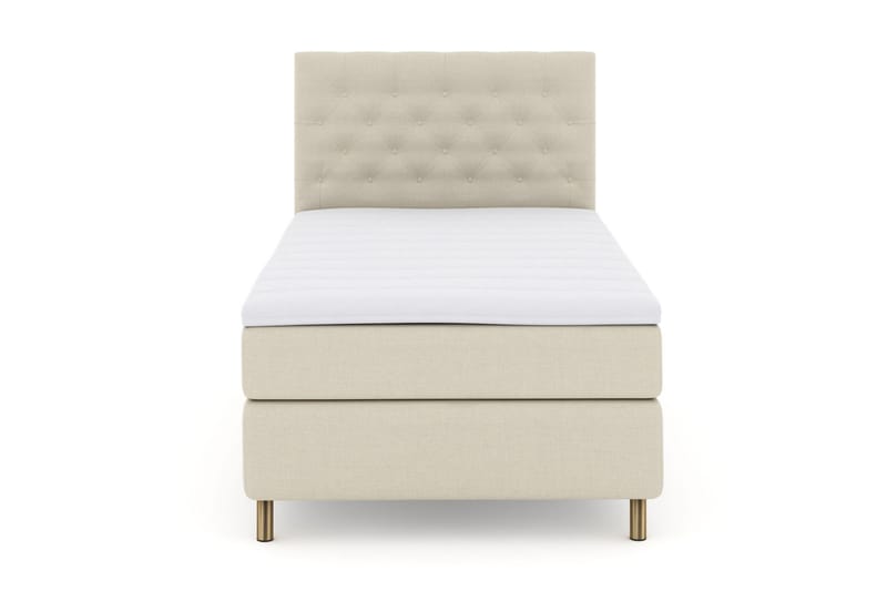 Komplett Sängpaket Choice No 3 120x200 Medium - Beige|Koppar - Kontinentalsäng - Komplett sängpaket