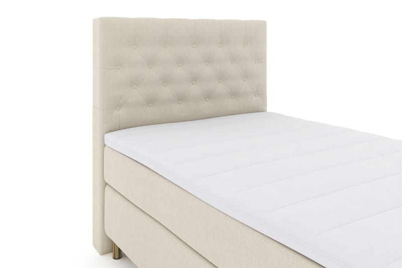 Komplett Sängpaket Choice No 3 120x200 Medium - Beige|Koppar - Kontinentalsäng - Komplett sängpaket