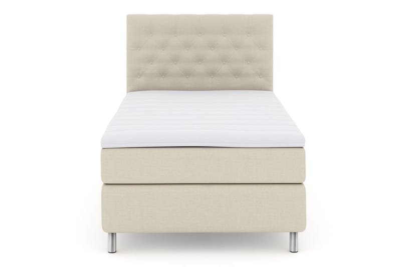 Komplett Sängpaket Choice No 3 120x200 Medium - Beige|Metall - Möbler - Säng - Kontinentalsäng