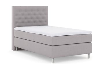 Komplett Sängpaket Choice No 3 120x200 Medium - Ljusgrå|Metall - Möbler - Säng - Kontinentalsäng