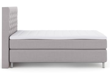 Komplett Sängpaket Choice No 3 120x200 Medium - Ljusgrå|Metall - Möbler - Säng - Kontinentalsäng