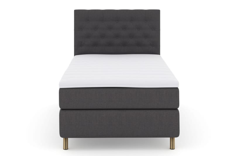 Komplett Sängpaket Choice No 3 120x200 Medium - Mörkgrå|Koppar - Möbler - Säng - Kontinentalsäng