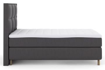 Komplett Sängpaket Choice No 3 120x200 Medium - Mörkgrå|Koppar - Möbler - Säng - Kontinentalsäng