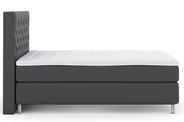 Komplett Sängpaket Choice No 3 120x200 Medium - Mörkgrå|Metall - Möbler - Säng - Kontinentalsäng