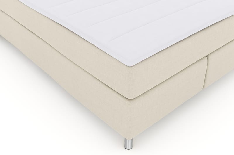 Komplett Sängpaket Choice No 3 140x200 Fast - Beige|Metall - Kontinentalsäng - Komplett sängpaket